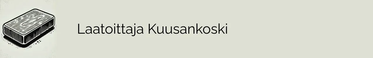 Laatoittaja Kuusankoski