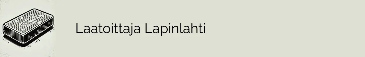 Laatoittaja Lapinlahti