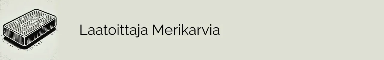 Laatoittaja Merikarvia