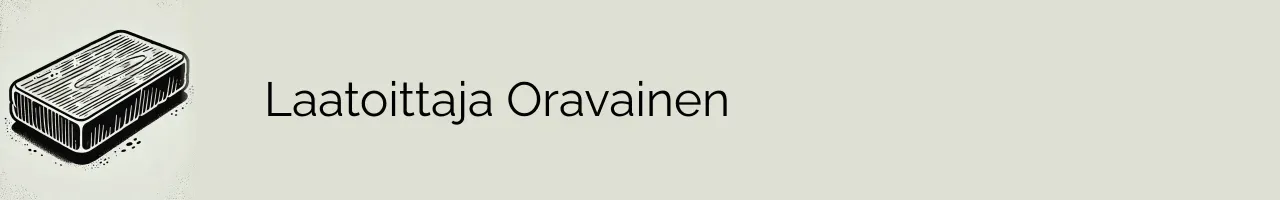 Laatoittaja Oravainen