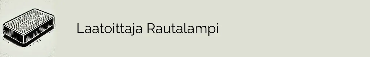 Laatoittaja Rautalampi