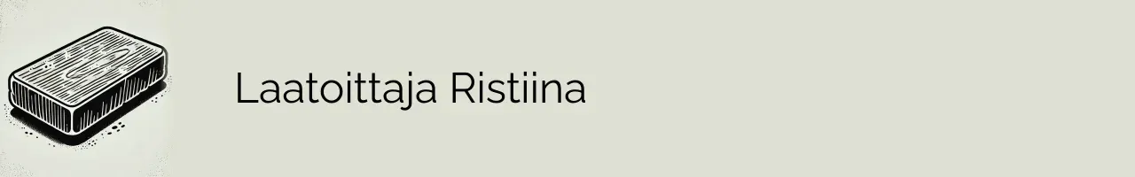 Laatoittaja Ristiina